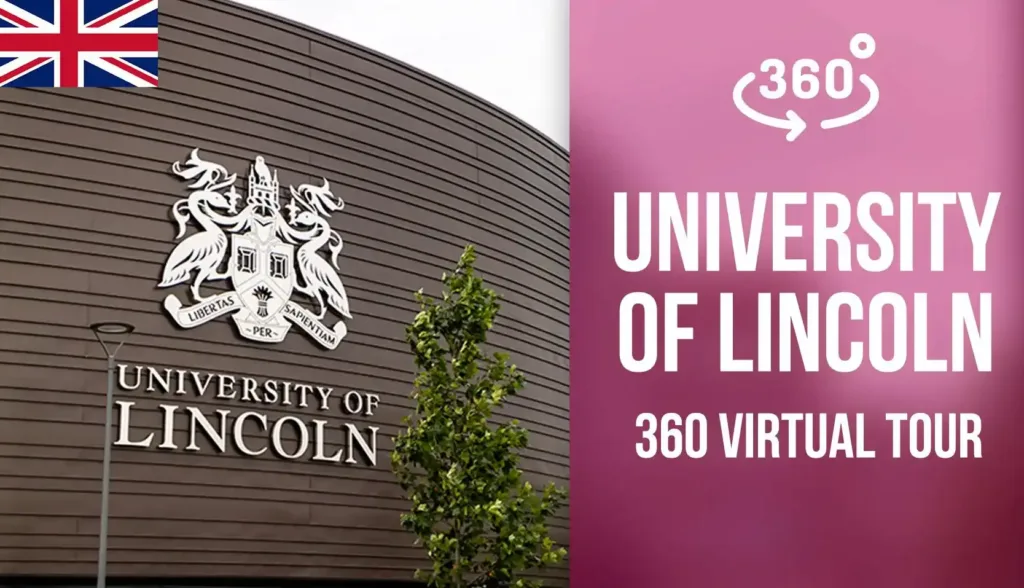 University of Lincoln 360 virtual tour with Panoee