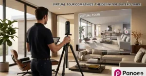 Virtual tour companies vs DIY software — photographer creating 360 virtual tour with Panoee
