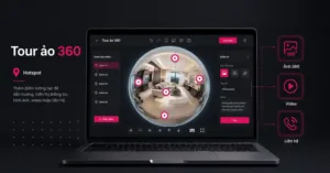 Phần mềm tạo tour ảo 360 độ trên giao diện web