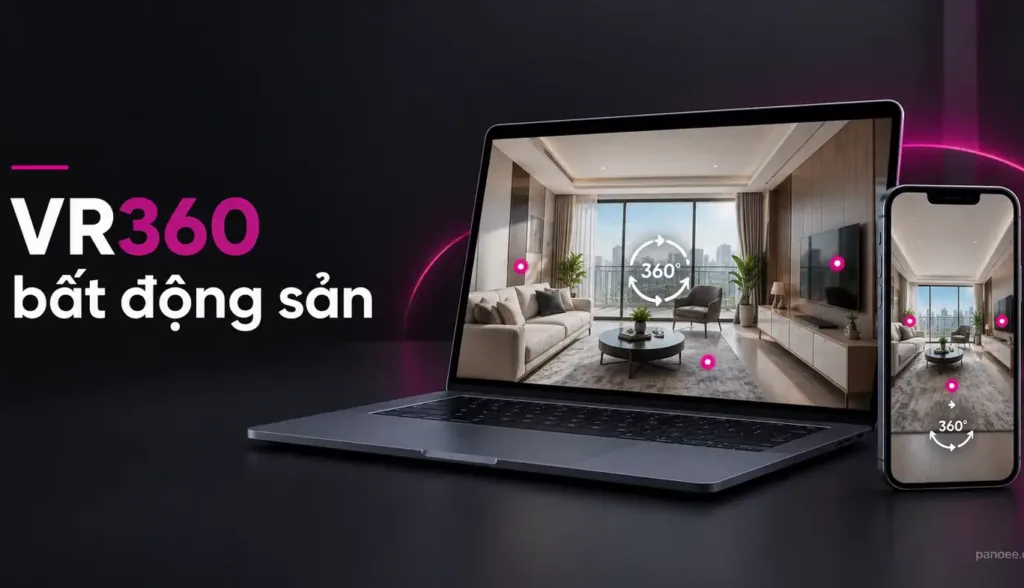 VR360 bất động sản: giải pháp tham quan ảo cho chủ đầu tư và sàn phân phối